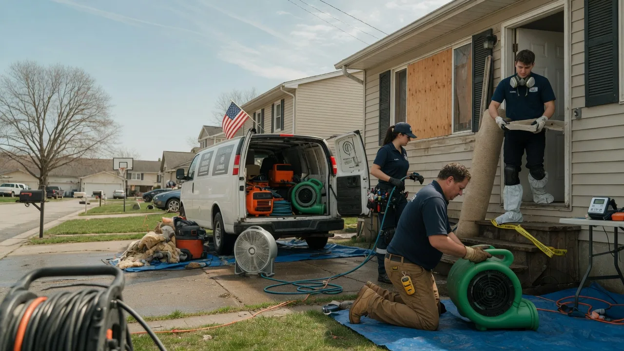 Water Damage Restoration in Carmel, IN near me